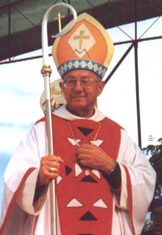 Foto von Bischof Dr. Oswald Hirmer, anl&auml;&szlig;lich seiner Bischofsweihe